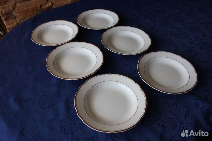 Тарелки кахла kahla Комплект ГДР Состояние