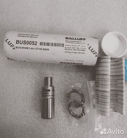 Balluff BUS M18M1-XA-12/100-S92G