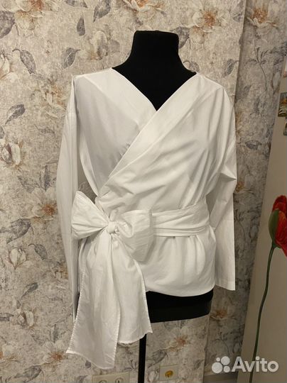 Белая блузка Uniglo женская