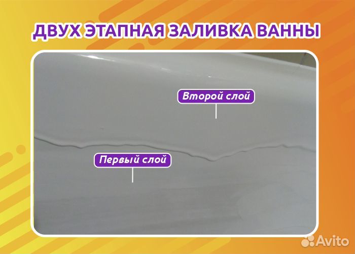 Реставрация ванн жидким акрилом