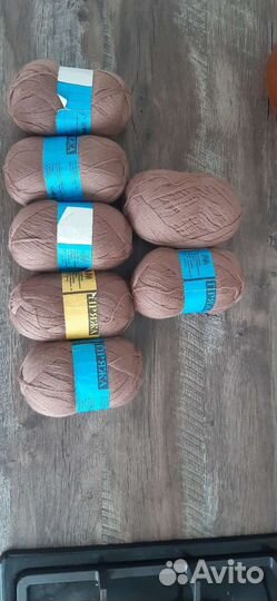 Пряжа для вязания шерсть СССР