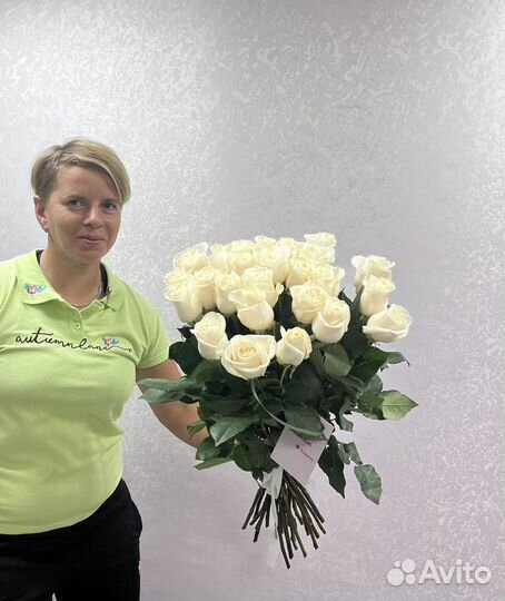 Розы 25 штук 60 см