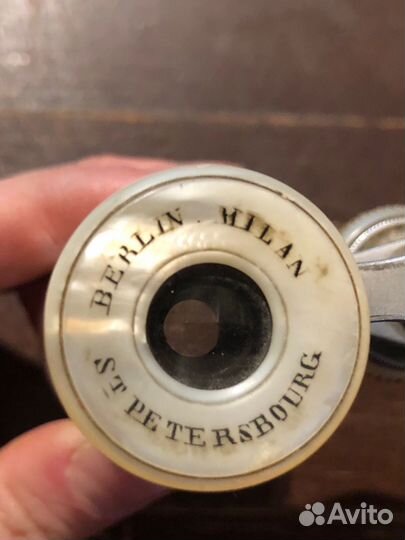 Перламутровый театральный бинокль E. Krauss