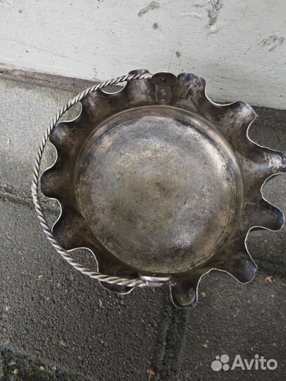 Сахарница Конфетница Серебро 84 проба Хлебников