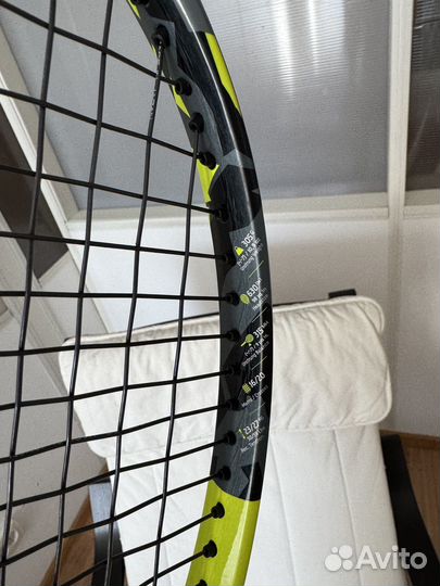 Ракетка Babolat pure aero 98, 2023. 3 ручка