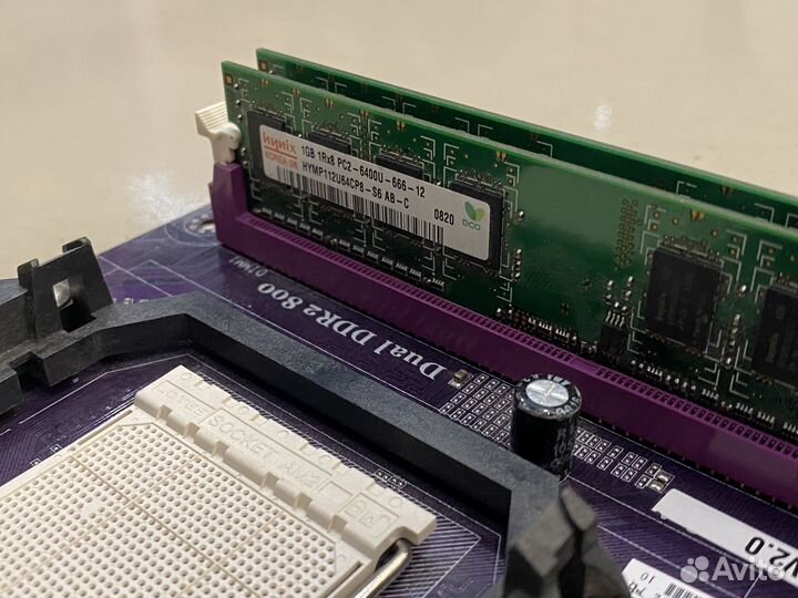 Материнская плата AM2+ сокет