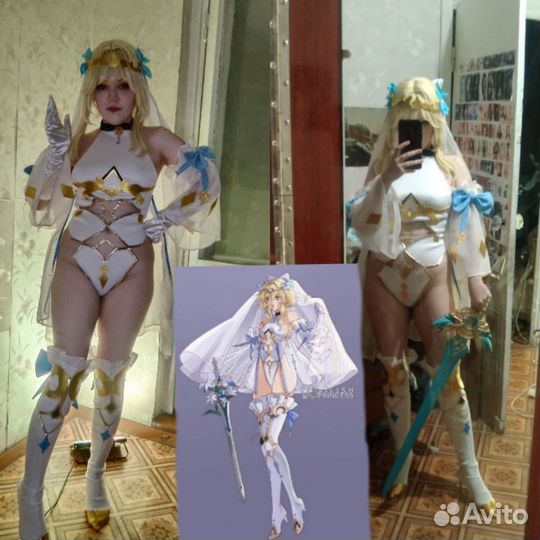 Косплей Люмин по арту Princess Ailish