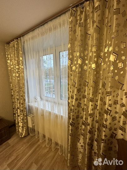 Шторы теневые и тюль готовые
