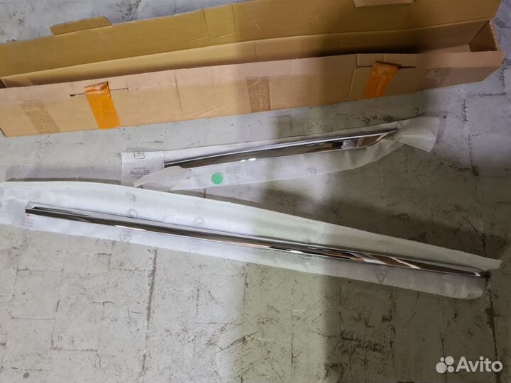 Хром молдинги правых дверей Nissan Qashqai J11