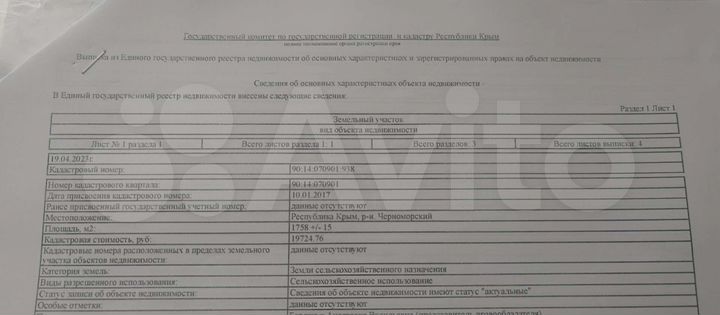 Участок 17,6 сот. (СНТ, ДНП)