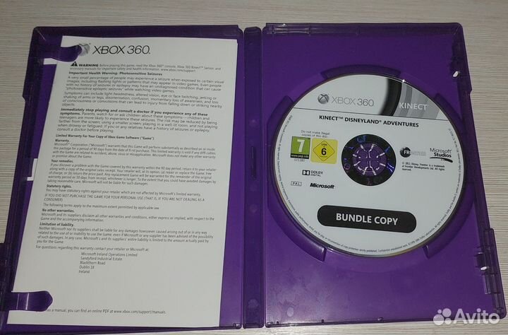 Игры для xbox 360 kinect Disneyland adventures