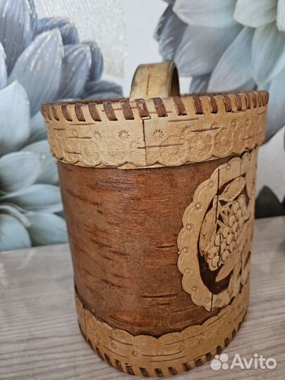 Хлебница из бересты