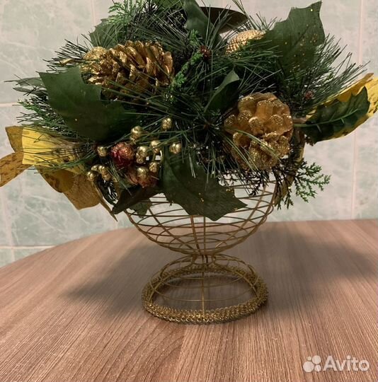 Подсвечник новогодний