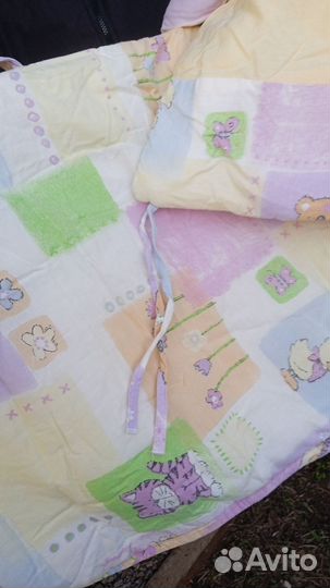 Бортики в кроватку