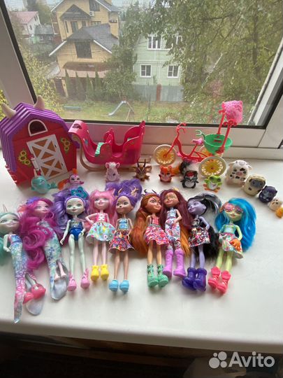 Куклы энчантималс пакетом