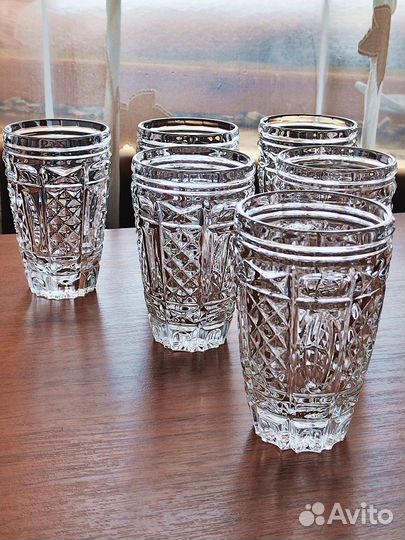Хрустальные стаканы СССР