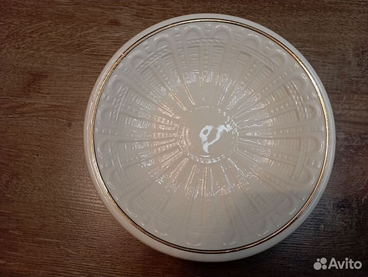 Тарелки с выпуклым ажурным рисунком зик Конаково