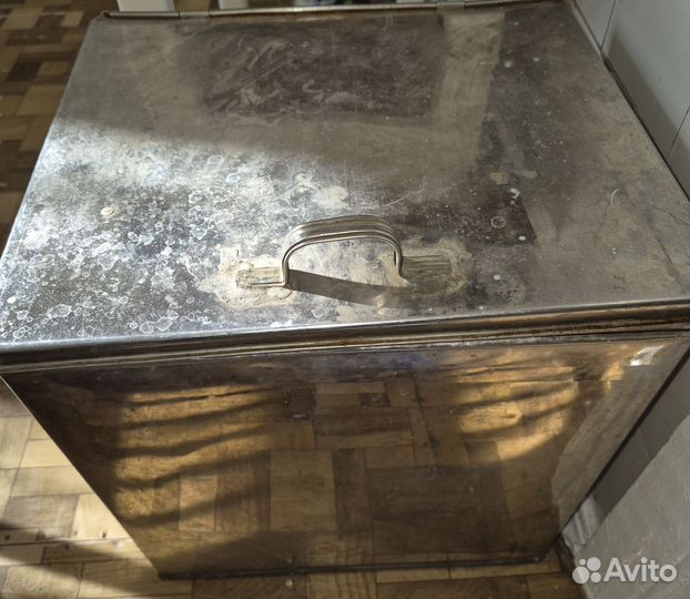 Винтаж СССР Нержавейка.Ларь для хранения продуктов