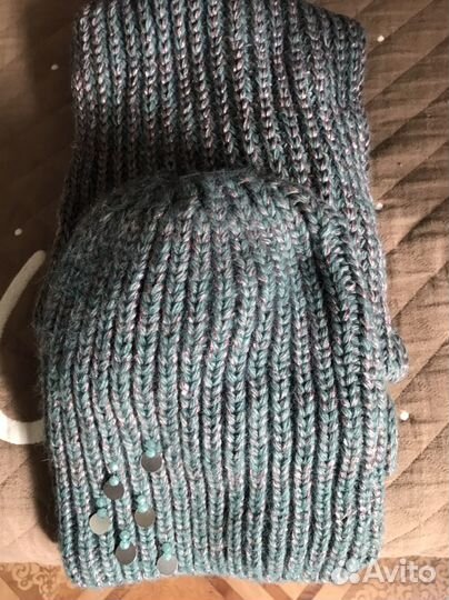 Комплект шапка и снуд