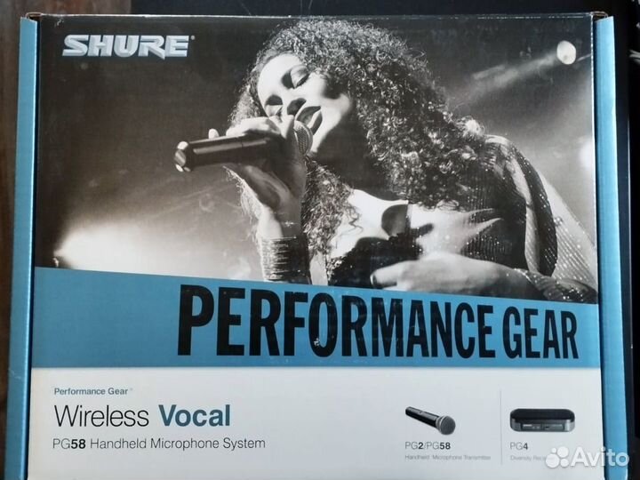 Радиосистема Shure PG24E/PG 58 R10