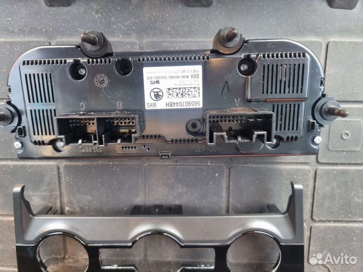 Блок климат-контроля с Webasto