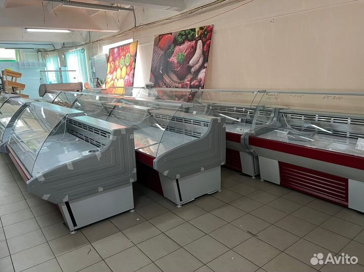 Новые холодильные витрины Иней все в наличии