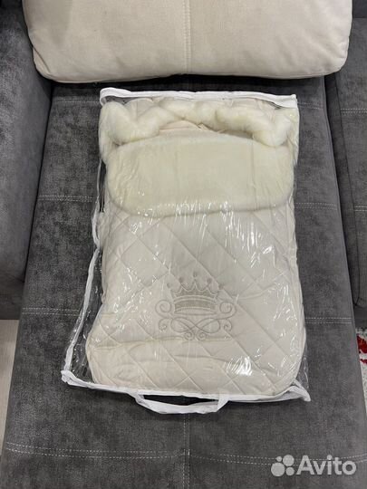 Конверт на выписку зимний для девочки