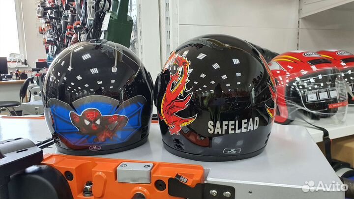 Мотошлем детский