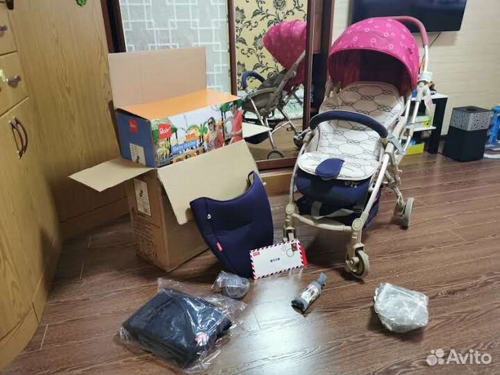 Коляска прогулочная складная