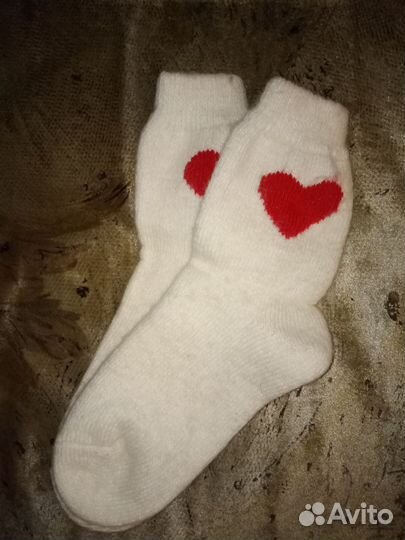 Шерстяные носки женские
