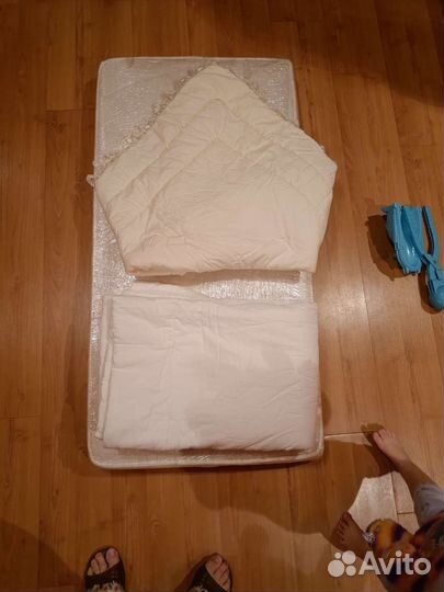 Матрасик для детской кроватки, одеяло для выписки