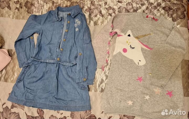 Детские вещи пакетом от 116 до 128
