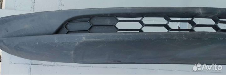 Спойлер переднего бампера губа Skoda Karoq