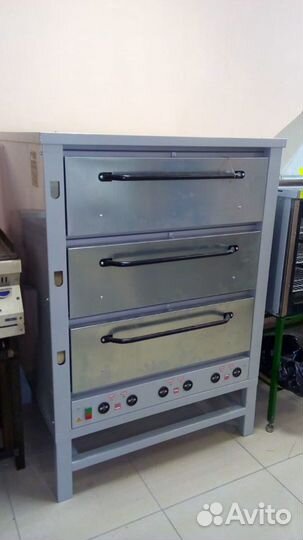 Хлебопекарная печь хпэ-500 на 3 секции