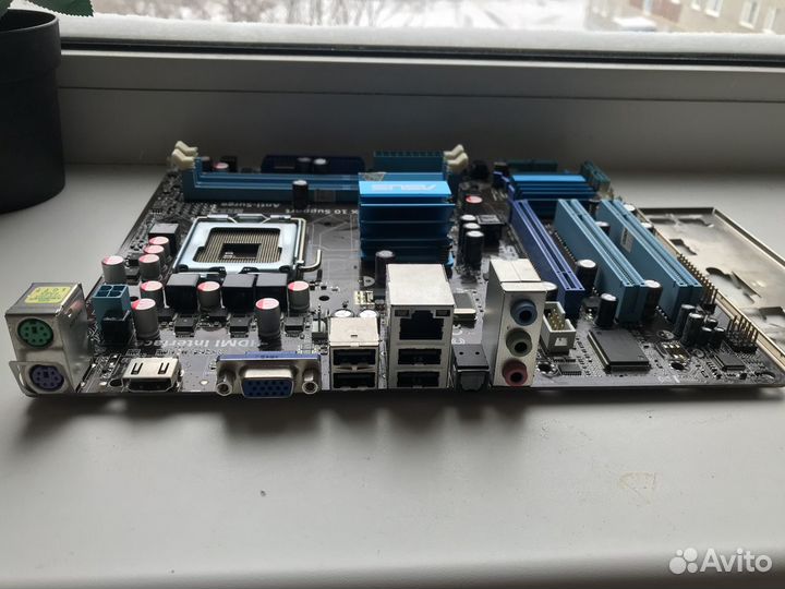 Материнская плата Asus P5G41T-M, DDR3, не рабочая