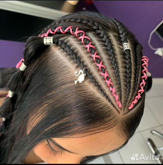 Афрокудри, афролоконы, наращивание, кератин,ботокс