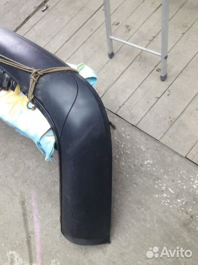 Фартук заднего бампера на Пассат В6