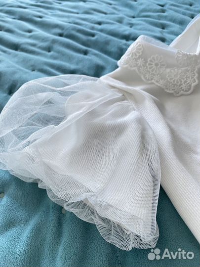 Блузка белая школьная