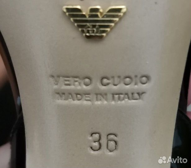 Босоножки / туфли от Emporio Armani. Оригинал