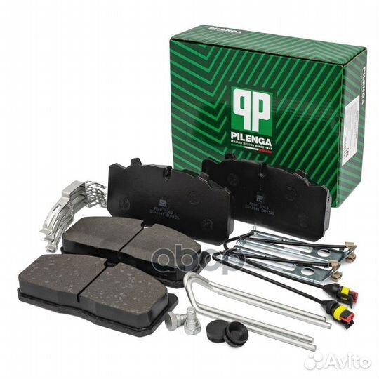 Колодки тормозные дисковые зад FDP3360 pilenga