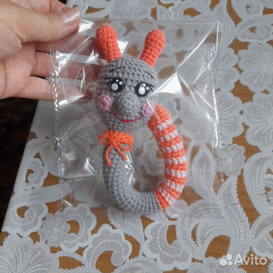 Погремушки вязаные