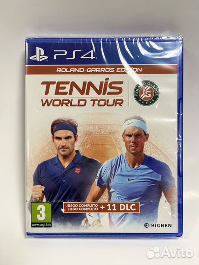 Tennis World Tour- Roland Garros Edition для PS4