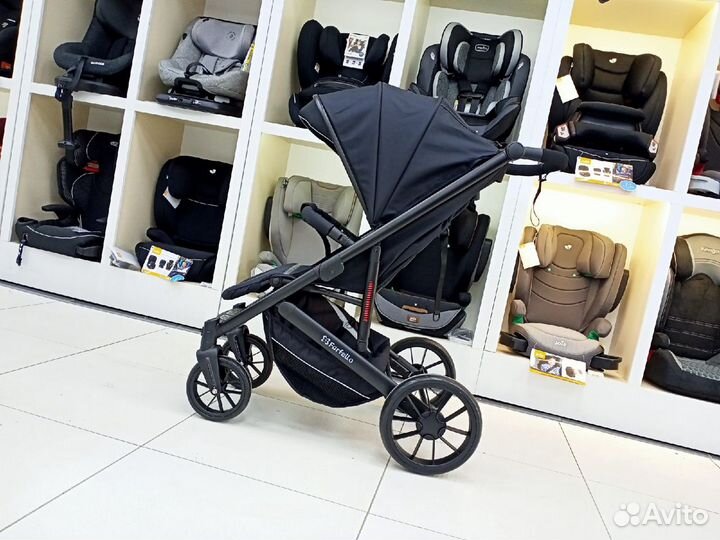 Прогулочная коляска Farfello Bonnie Black