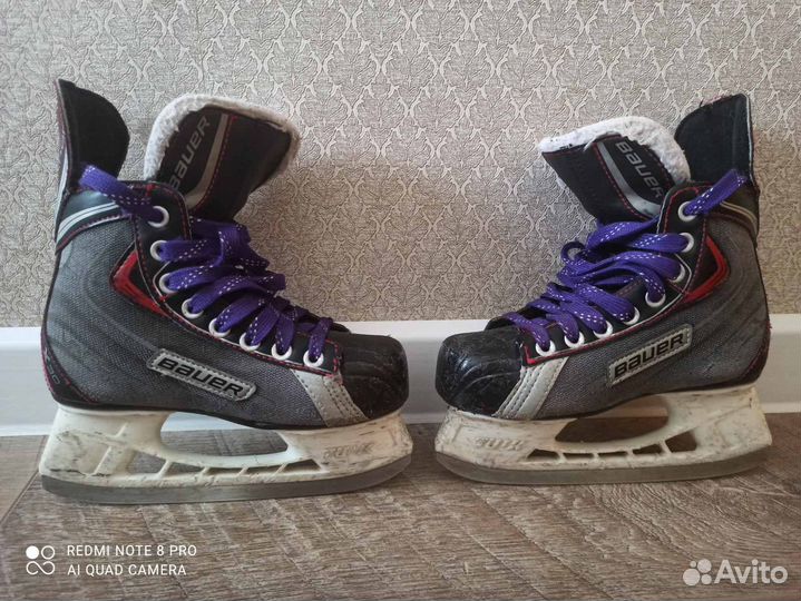 Хоккейные коньки bauer 33,5