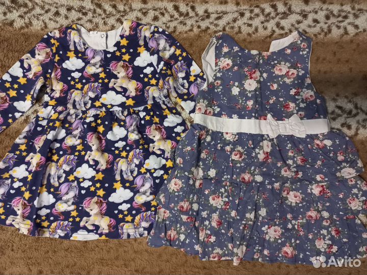 Одежда пакетом для девочки 86-98