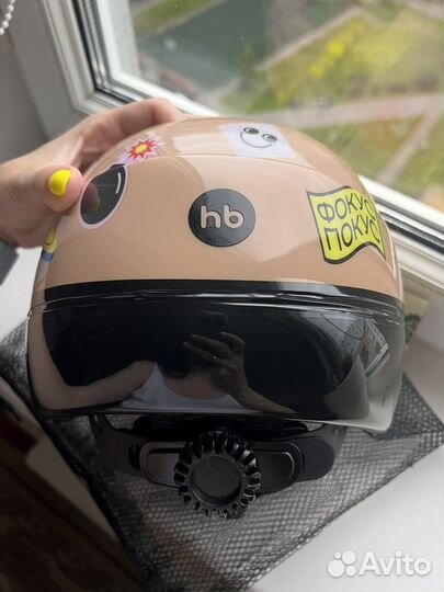 Детский шлем защитный happy baby новый