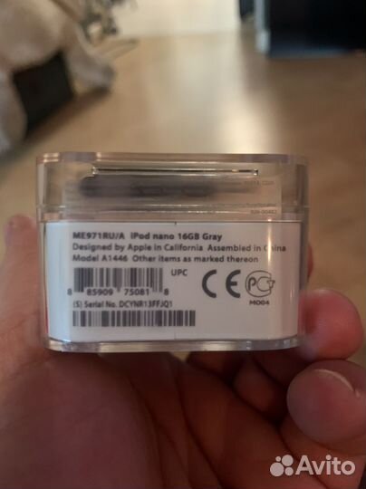 Нераспакованный новый Apple iPod Nano