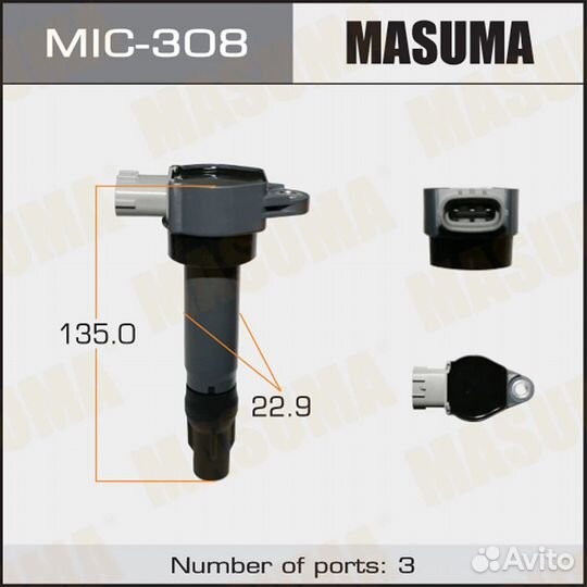 Катушка зажигания Masuma MIC-308