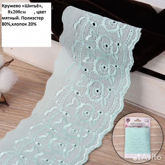 Термоаппликации и кружева для украшения одежды