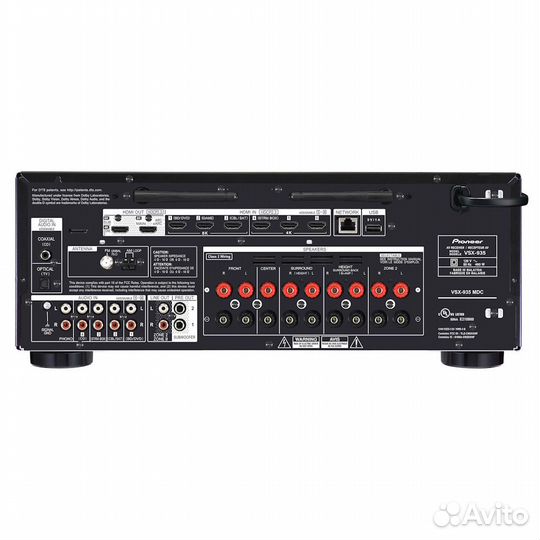 AV ресивер Pioneer VSX-935 M2 Silver